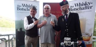 “Der Whisky-Botschafter” Heinfried Tacke – McHerbie (Herbert Laubscher) – “Piper Gotti” Marcus Gottwald (Foto: privat)