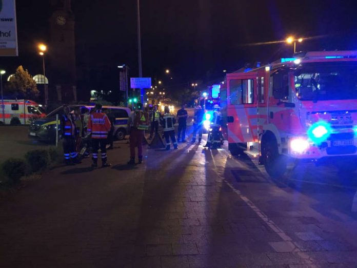 In einem Kanal wurden Personen vermutet (Foto: Feuerwehr Wiesbaden)