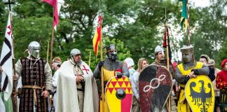 Ritter beim Spectaculum (Foto: Bernward Bertram)