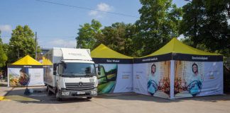 Die neue Verkehrswelt geht auf Tour. Start der bundesweiten Roadshow vor dem MVG Museum in München (Foto: ADAC Stiftung / Theo Klein)