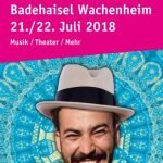 Wachenheim: Creole Wochende am 21./22. Juli 2018 am Badehaisel