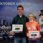 Arne Gabius und Katharina Heinig (Foto: Mainova Frankfurt Marathon)