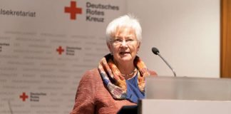 68. Ordentliche Bundesversammlung des DRK in Berlin: Eröffnungsrede von Präsidentin Gerda Hasselfeldt (Foto: DRK)