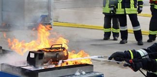 Der Schaumtrainer (Foto: Feuerwehr Frankenthal)