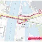 Umleitung Fahrradweg (Quelle: Regierungspräsidium Karlsruhe)