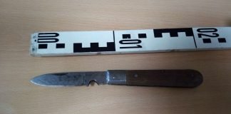 Sichergestelltes Messer (Foto: Polizei Baden-Württemberg)