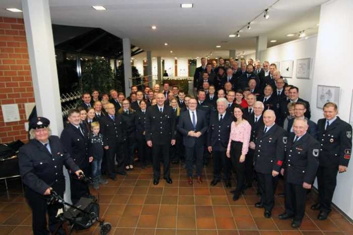 Verabschiedung Hans-Peter Stoffel Quelle: Feuerwehr Ingelheim