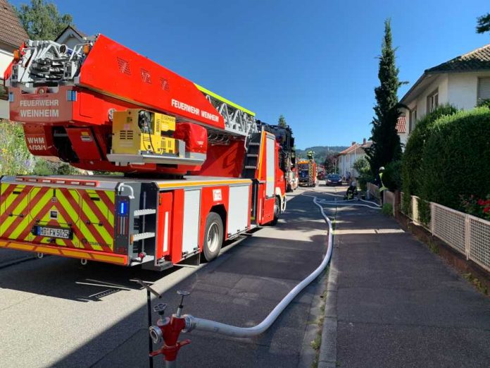 Brand in der Kriemhildstraße © Johannes Ernst