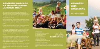 Kulinarische Weinwanderung Freinsheim 2019