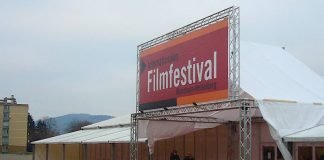 Festivalzelt auf dem Messplatz in Heidelberg (Foto: Hannes Blank)