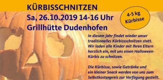 Kürbisschnitzen der CDU Dudenhofen