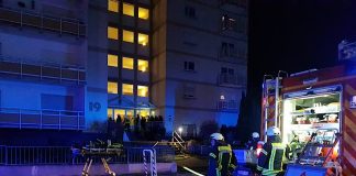 Einsatz in der Robert-Stolz-Straße (Foto: Feuerwehr Neustadt)