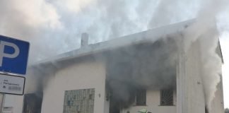 Brand in einem Einfamilienhaus (Foto: BF Mainz/Oliver Krück)