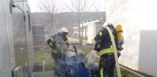 Einsatz in der Landwehrstraße (Foto: Feuerwehr Neustadt)