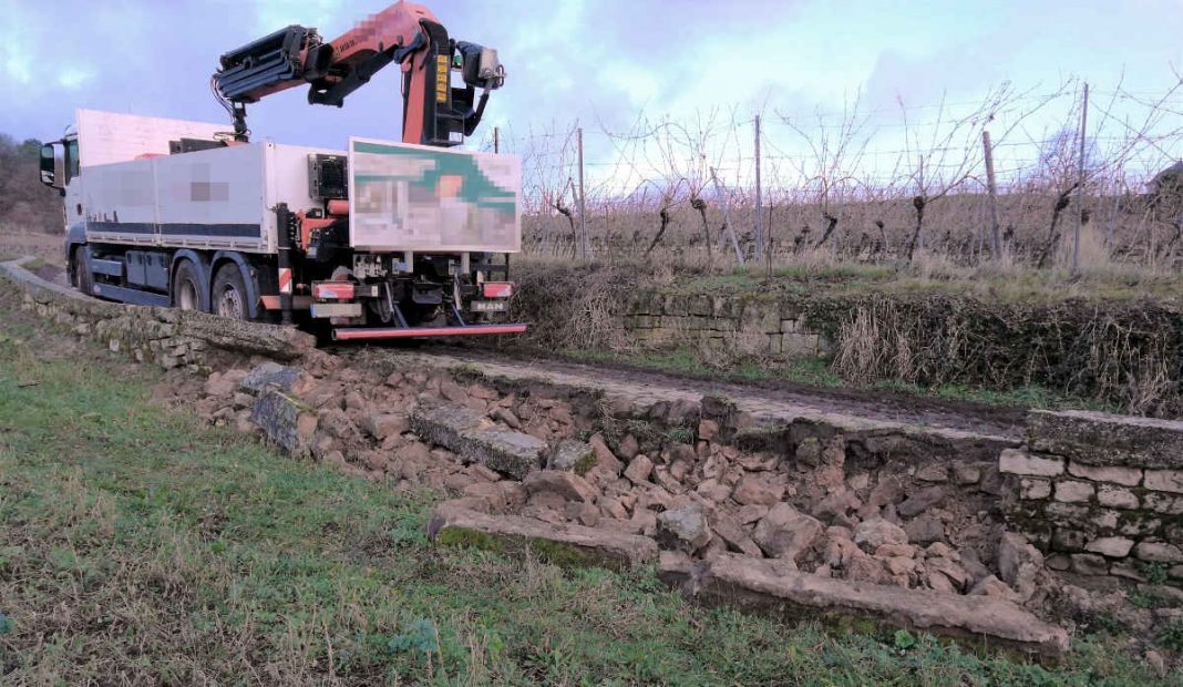 Der Schaden ist beträchtlich (Foto: Polizei RLP)