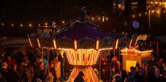 Karussell, Waldweihnacht 2018 (Foto: Landesforsten.RLP.de/Jonathan Fieber)