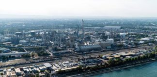 Chemie-Areal der BASF in Ludwigshafen (Foto: BASF SE)