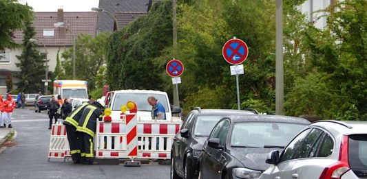 Die Einsatzstelle (Foto: Feuerwehr Neustadt)