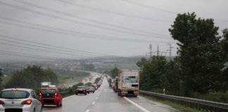 Rettungsgasse auf der BAB 6 (Foto: Polizei RLP)