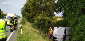 Das Unfallfahrzeug (Foto: Polizei RLP)