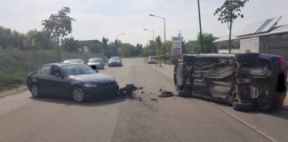 Verkehrsunfall im Gewerbegebiet "Bruch" (Foto: Polizei RLP)