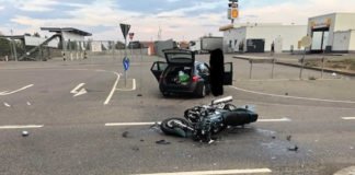 Unfallstelle (Foto: Polizei RLP)