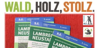 Neue Wanderkarte (Quelle: Verbandsgemeindeverwaltung Lambrecht)