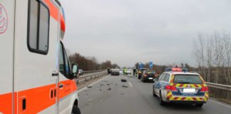 Verkehrsunfall BAB 650 (Foto: Polizei RLP)