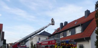 Feuerwehreinsatz wegen Kaminbrand (Foto: Feuerwehr Neustadt)