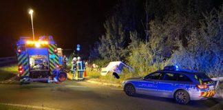 Die Unfallstelle (Foto: Polizei RLP)