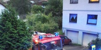 Feuerwehreinsatz in Harzofen (Foto: Presseteam der Feuerwehr VG Lambrecht)