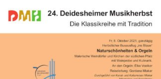 Plakat 24. Deidesheimer Musikherbst