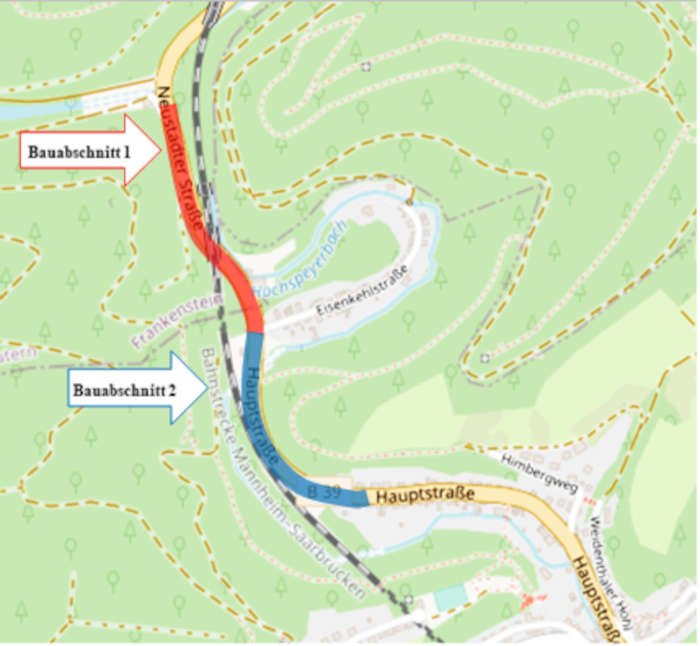 Weidenthal: B39-Deckenerneuerung In Zwei Bauabschnitten | Metropolnews.info