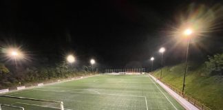 Neue LED-Fluter (Foto: FV Sportplatz Neidenfels e.V.)