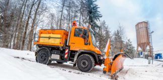 Winterdienst (Foto: Landratsamt Rhein-Neckar-Kreis/Tobias Schwerdt)