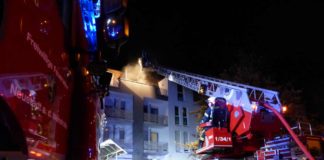 Brand in der Maximilianstraße (Foto: Feuerwehr Neustadt)