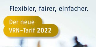 Titelbild VRN-Tarif 2022 (Quelle: vrn)