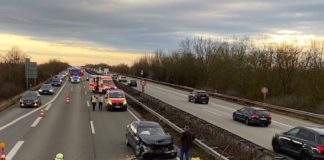 Unfallstelle (Foto: Polizei RLP)