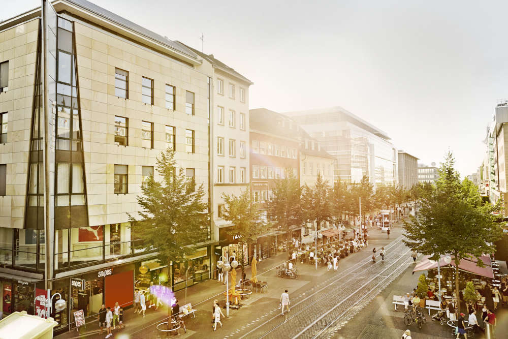 Mannheim Innenstadt Planken (Foto: Stadtmarketing Mannheim GmbH/ Daniel Lukac)