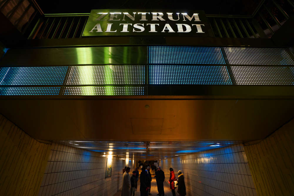 Neustadt Unterführung Saalbau (Foto: Holger Knecht)