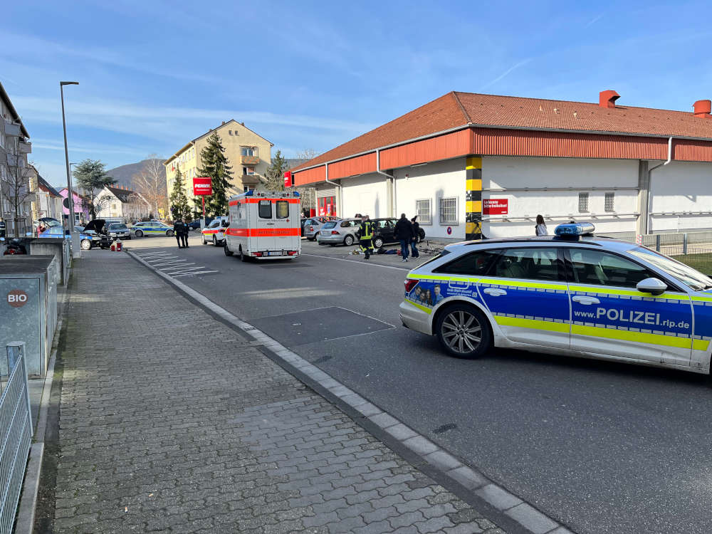 Die Einsatzstelle (Foto: Feuerwehr Neustadt)