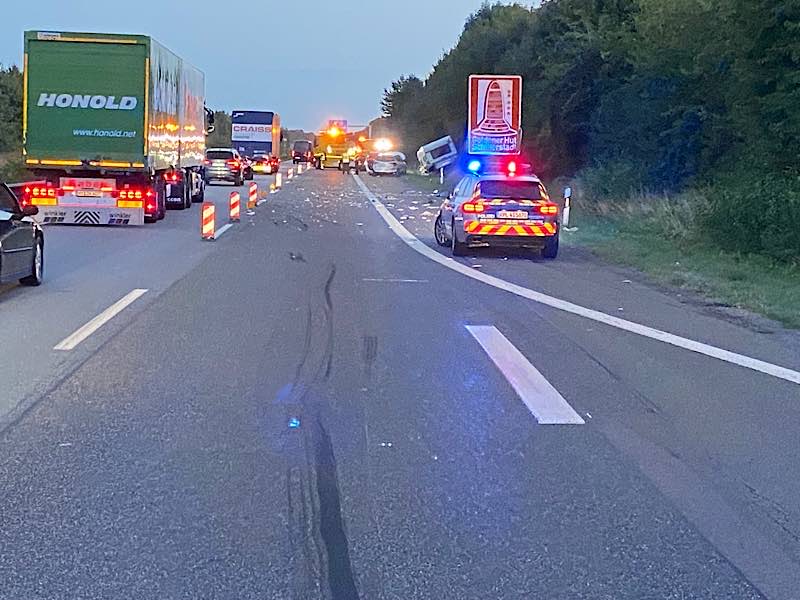 Die Einsatzstelle (Foto: Polizei RLP)