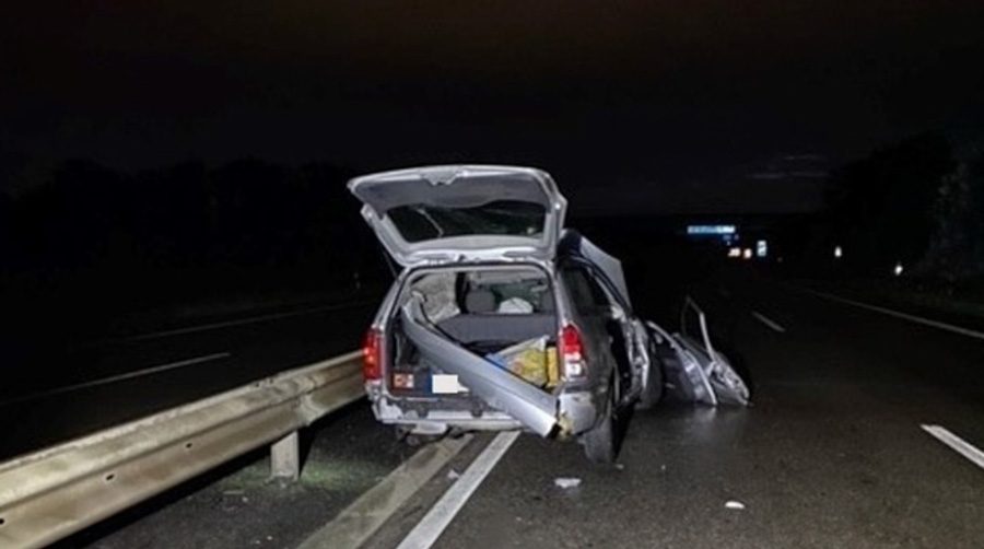 Tödlicher Verkehrsunfall auf A65 (Foto: Polizei RLP)