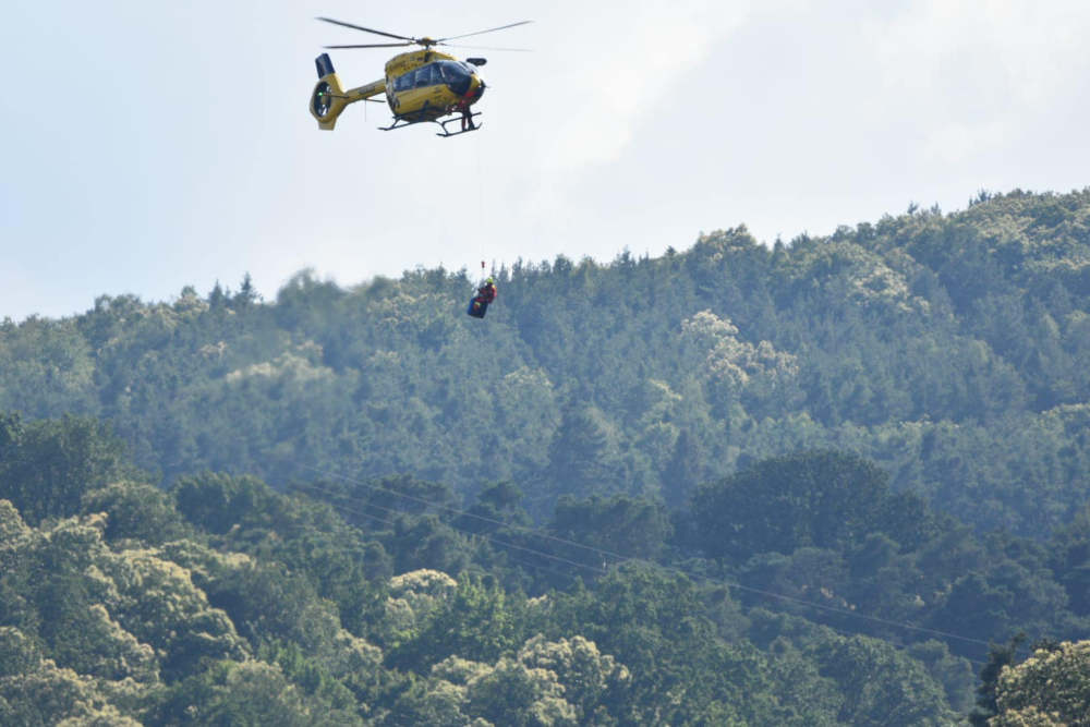 Rettung des Vermissten (Foto: Steffen Krebs)